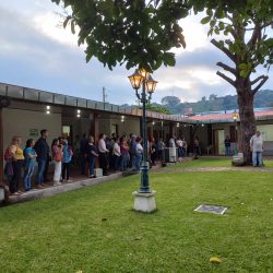 Participantes del Encuentro Iberoamericano de Turismo Rural visitan la el CEDART y Tienda MYPE de Nahuizalco